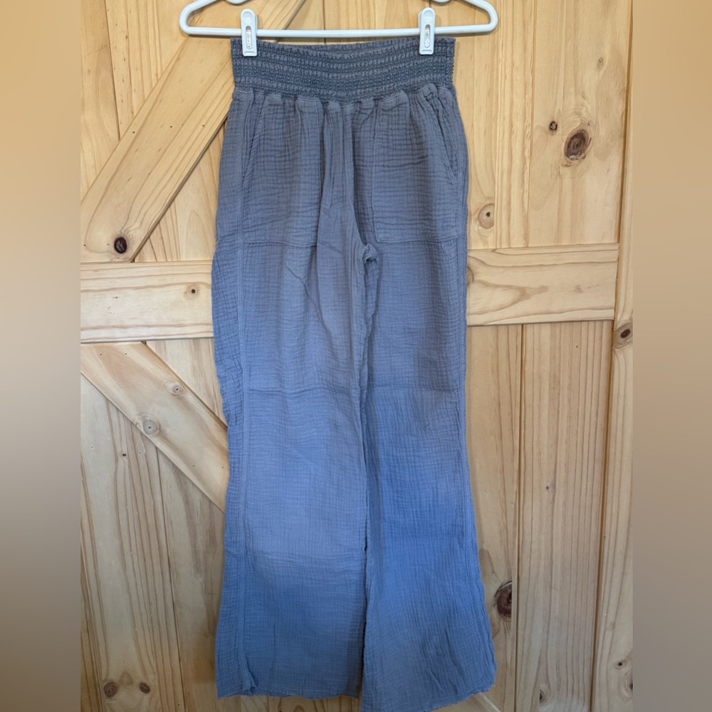 Light Purple Textured Pants